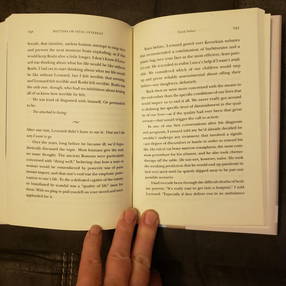Matters of Vital Interest‎ by Leonard Cohen